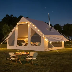 Inflatable Tents for Camping, Super Easy to Blow Up Tent with Hand Pump,