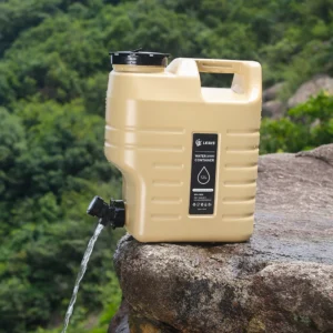 Camping Water Bucket Cover with Spigot